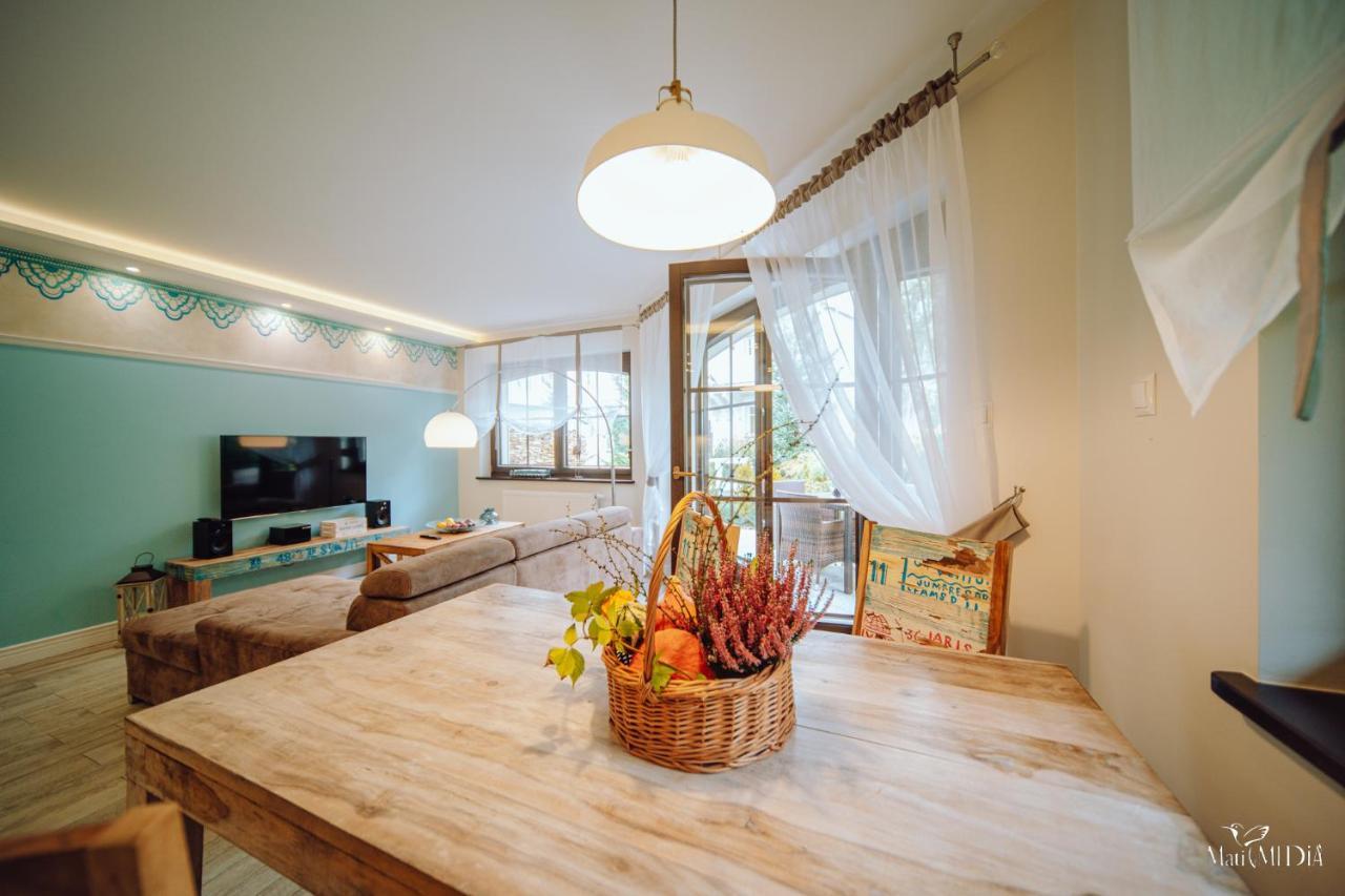 Dolina Wikingow Apartament Heddal 02 ชกลาร์สกา ปอเรมบา ภายนอก รูปภาพ