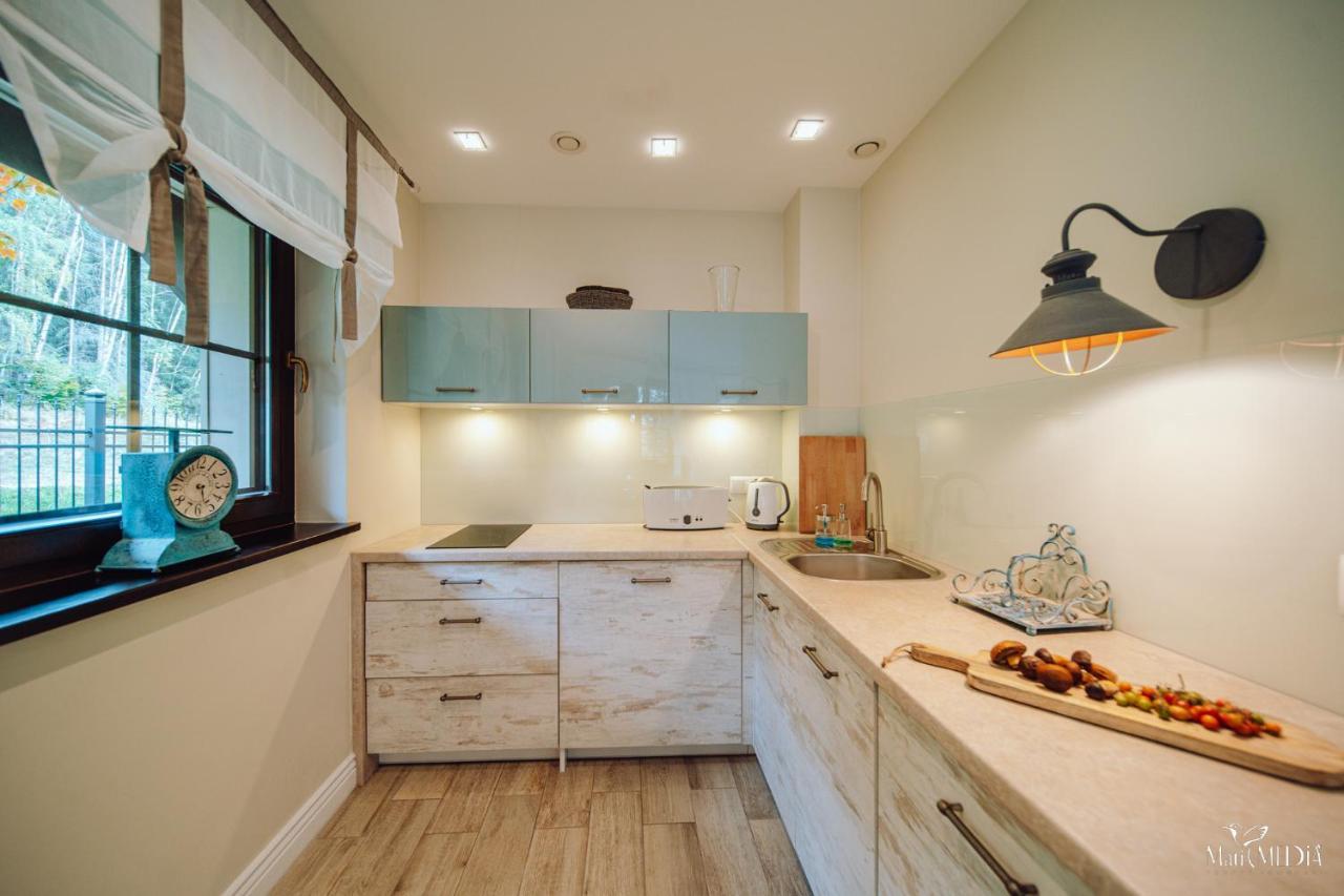 Dolina Wikingow Apartament Heddal 02 ชกลาร์สกา ปอเรมบา ภายนอก รูปภาพ