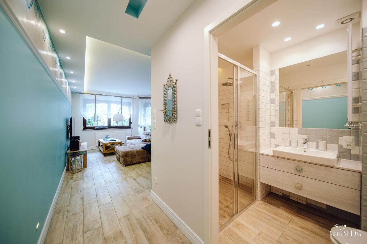 Dolina Wikingow Apartament Heddal 02 ชกลาร์สกา ปอเรมบา ภายนอก รูปภาพ
